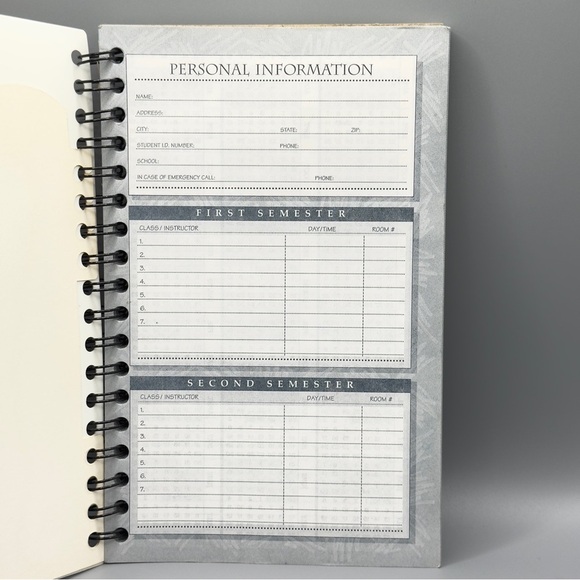 Vintage Coca-Cola Daily Planner w/ Ruler โ 1995 Stuart Hall, Polar Bear - Picture 9 of 14